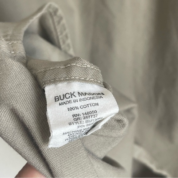 Buck Mason Button Down Long Sleeve Pocket Shirt - Picture 3 of 7